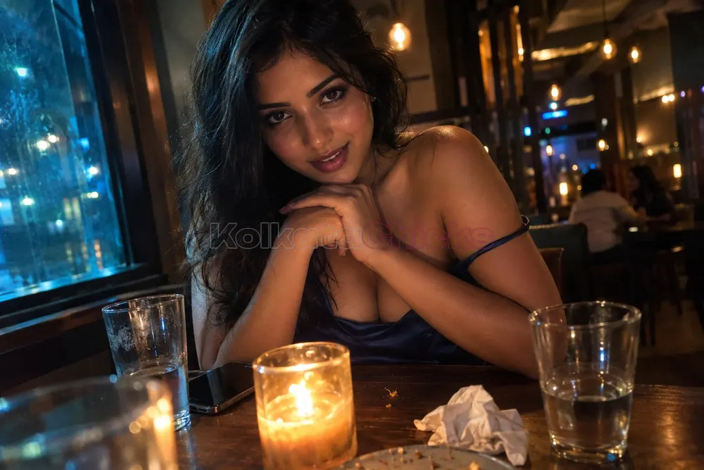Meeting a Kolkata escort at a quiet restaurant