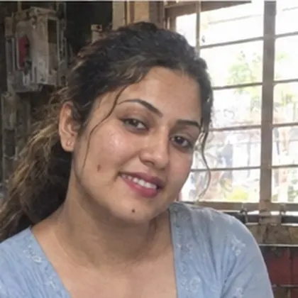 Face of Sunaina, 26 year old Kolkata escort